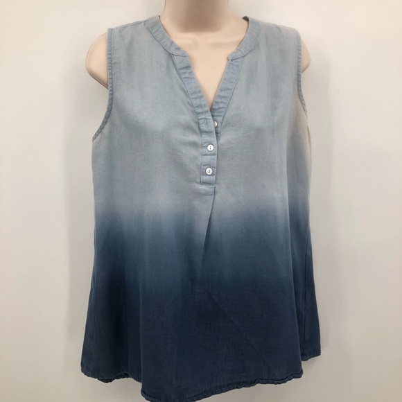 Mystree Women’s sleeveless hombre top size small‎ - Picture 12 of 12